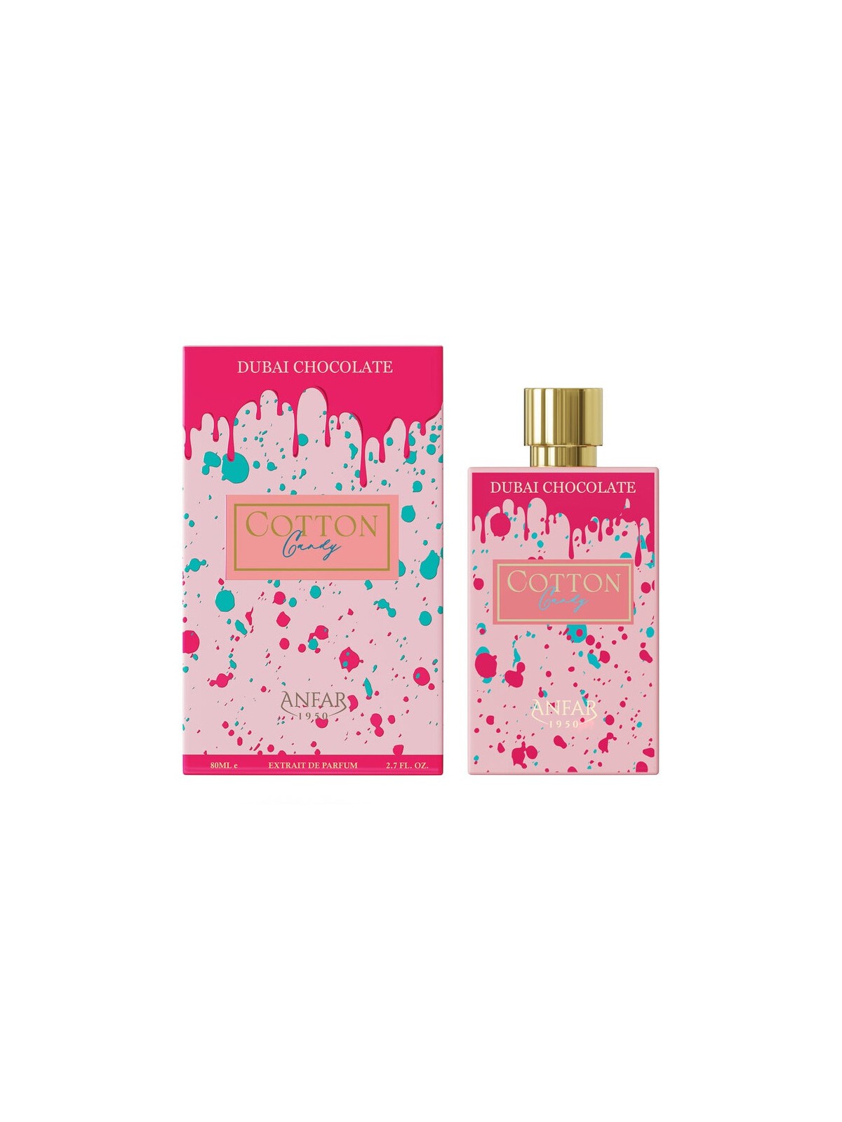 Anfar Dubai Chocolate - Zucchero Filato Extrait De Parfum donna 80ml