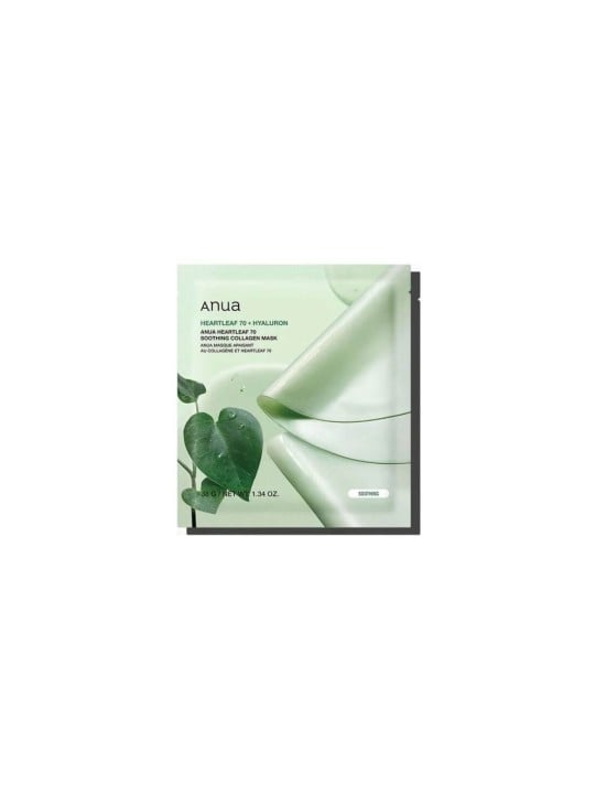 Maschera viso lenitiva Anua Heartleaf 70 Hyaluron 28ml