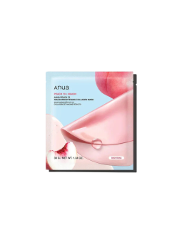 Maschera viso illuminante al collagene e pesca Anua 70 38 g