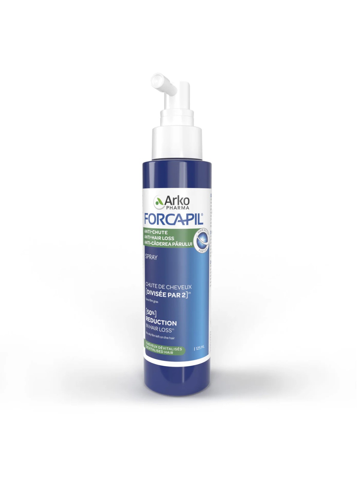 Arkopharma Forcapil Spray Trattamento Anticaduta per Capelli 125ml
