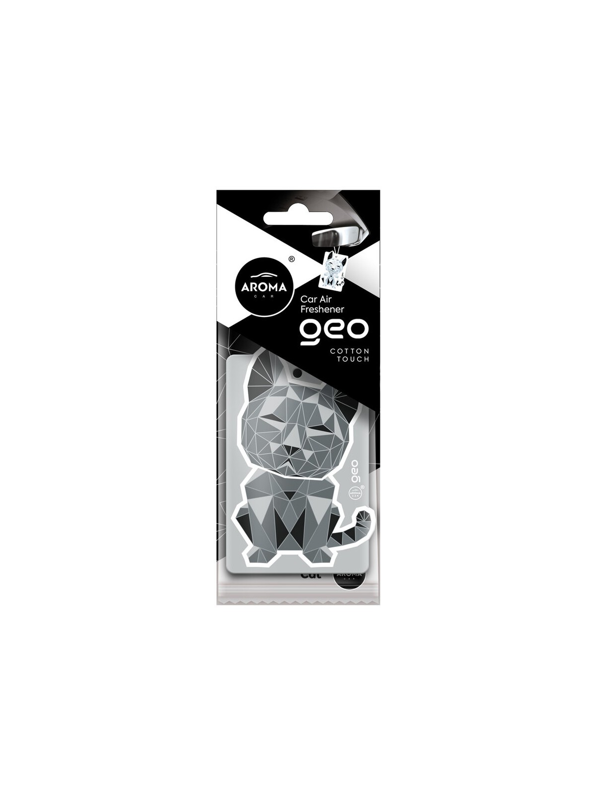 Aroma Car Geo Cat Cotton Touch Deodorante per auto