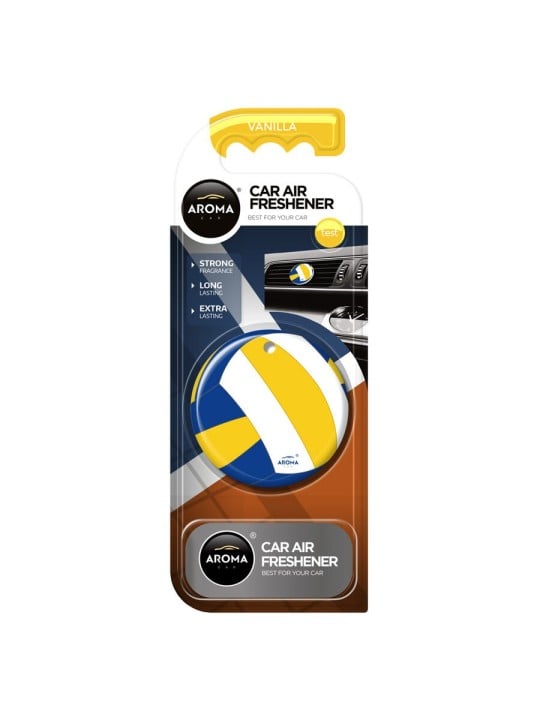 Aroma Car Volley Ball Deodorante per auto alla vaniglia