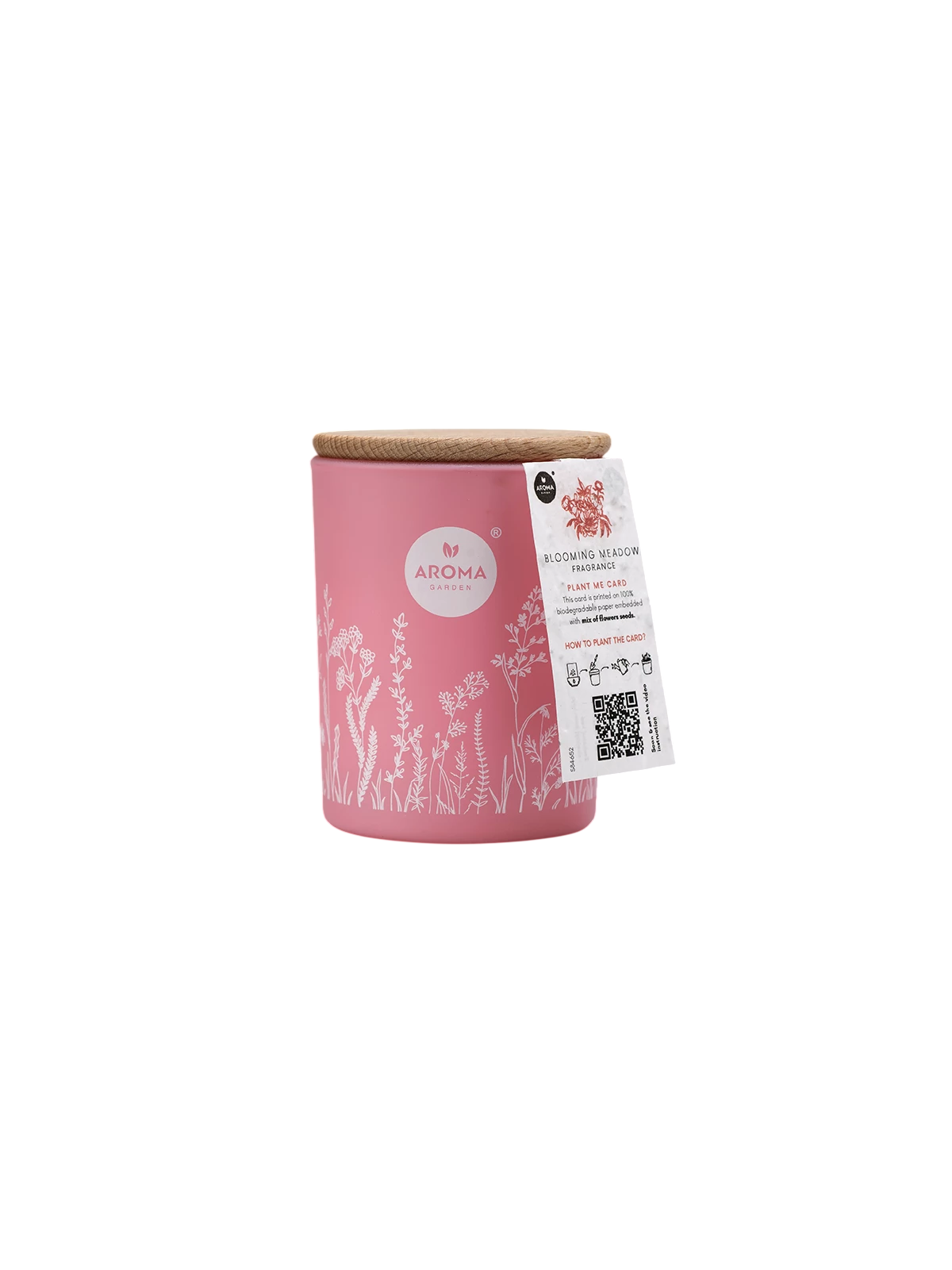 Candela profumata Aroma Home "Prato in fiore" 150 g