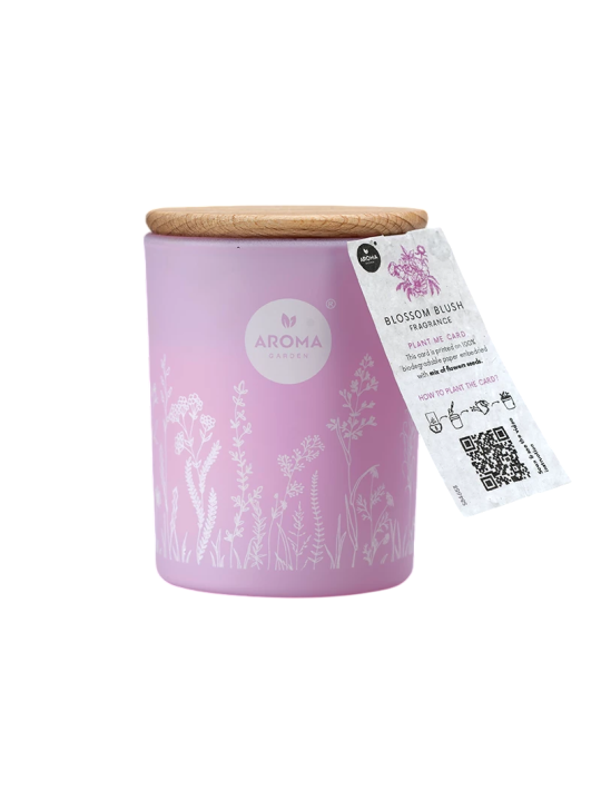 Candela profumata Aroma Home Blos.Blush 150 g