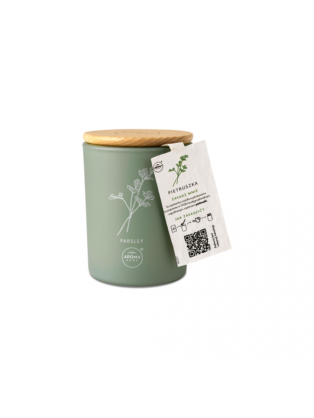 Candela profumata al prezzemolo Aroma Home 150 g
