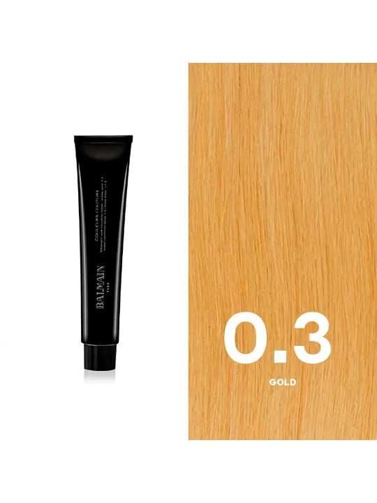 Balmain Professionnel Couleurs Couture Crema colorante per capelli Toner 0.3 Oro 60ml