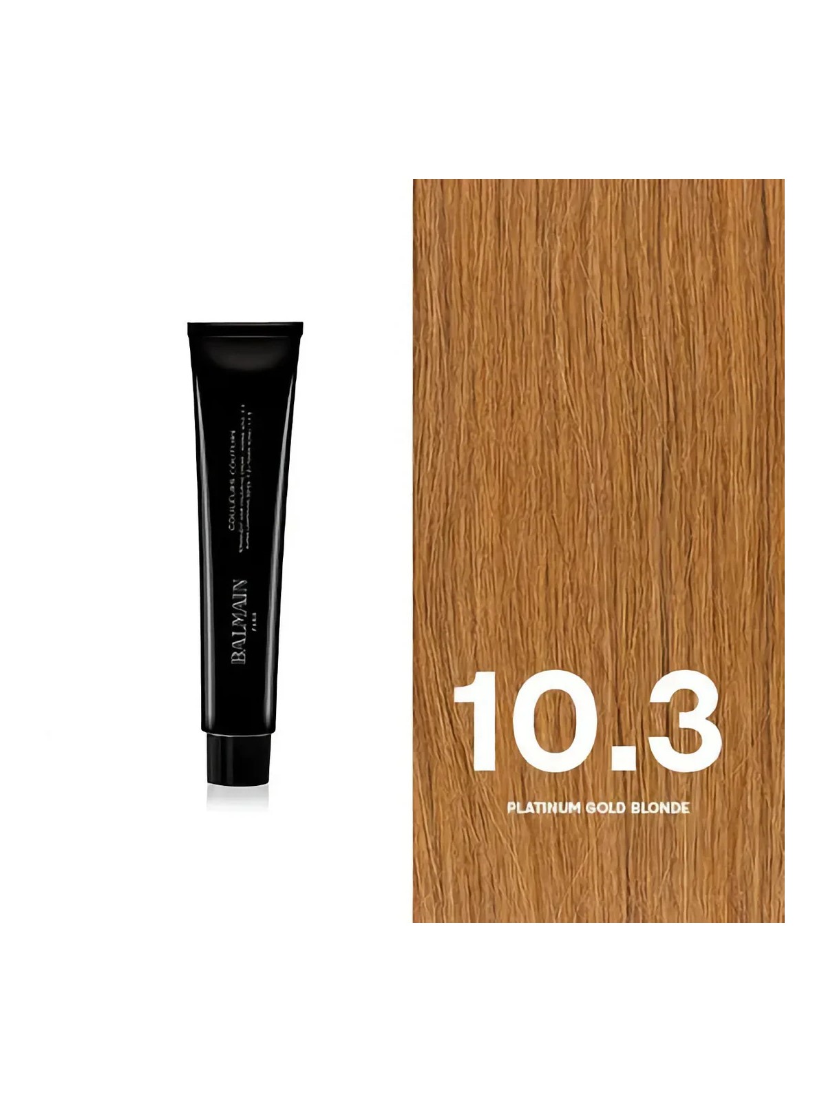 Balmain Professionnel Couleurs Couture Tintura Permanente Per Capelli 10.3 Biondo Platino Oro 60ml