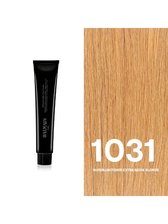 Balmain Professionnel Couleurs Couture Tintura Permanente Per Capelli 1031 Superschiarente Biondo Extra Beige 60ml