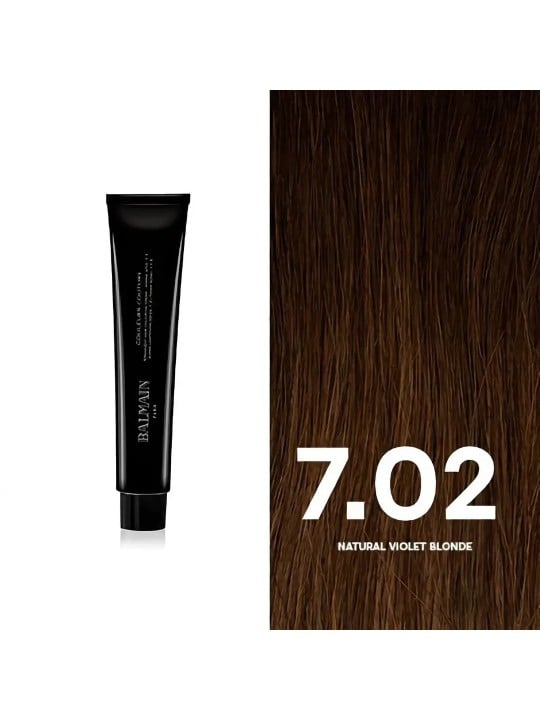 Balmain Professionnel Couleurs Couture Tintura Permanente Per Capelli 7.02 Biondo Viola Naturale 60ml