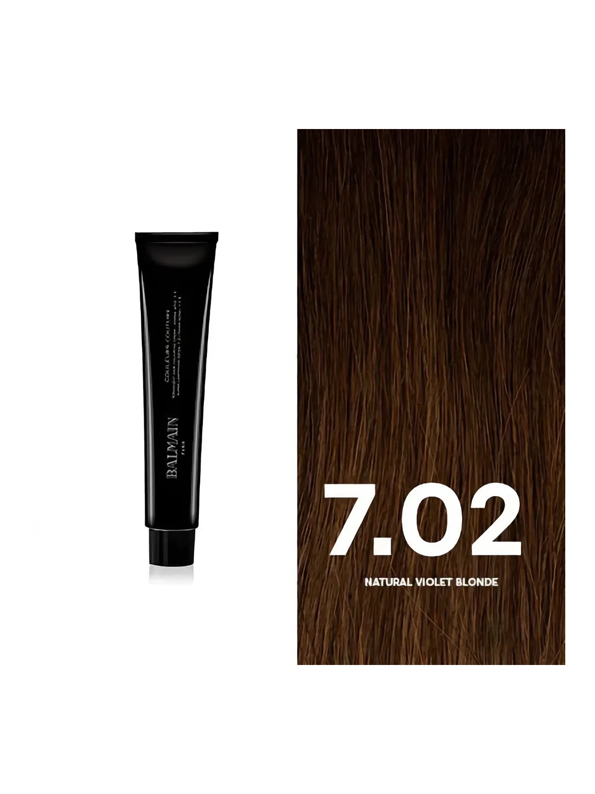Balmain Professionnel Couleurs Couture Tintura Permanente Per Capelli 7.02 Biondo Viola Naturale 60ml