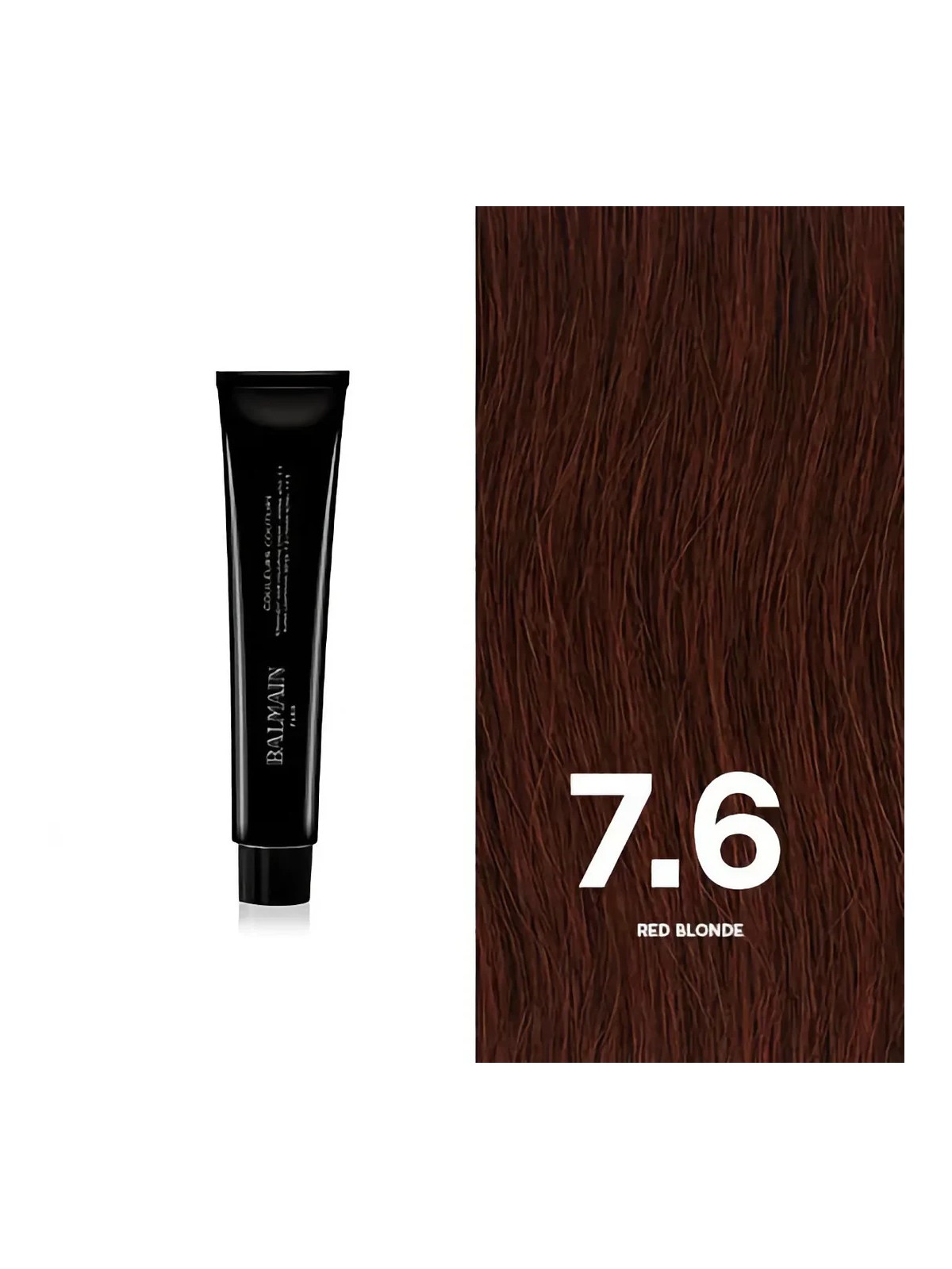 Balmain Professionnel Couleurs Couture Tintura Permanente Per Capelli 7.6 Biondo Rosso 60ml