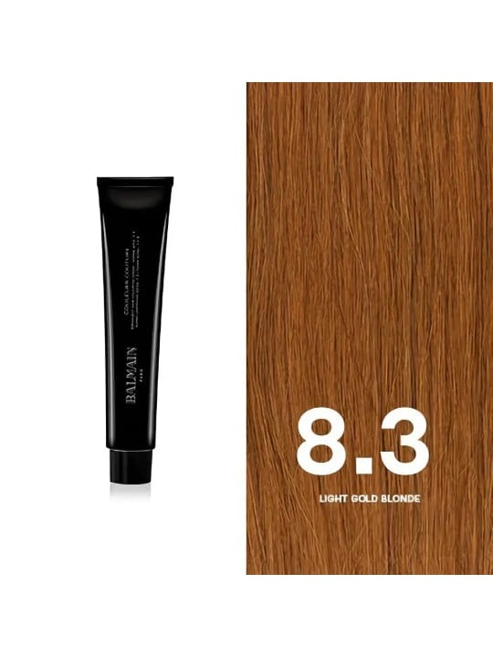 Balmain Professionnel Couleurs Couture Tintura Permanente Per Capelli 8.3 Biondo Chiaro Dorato 60ml