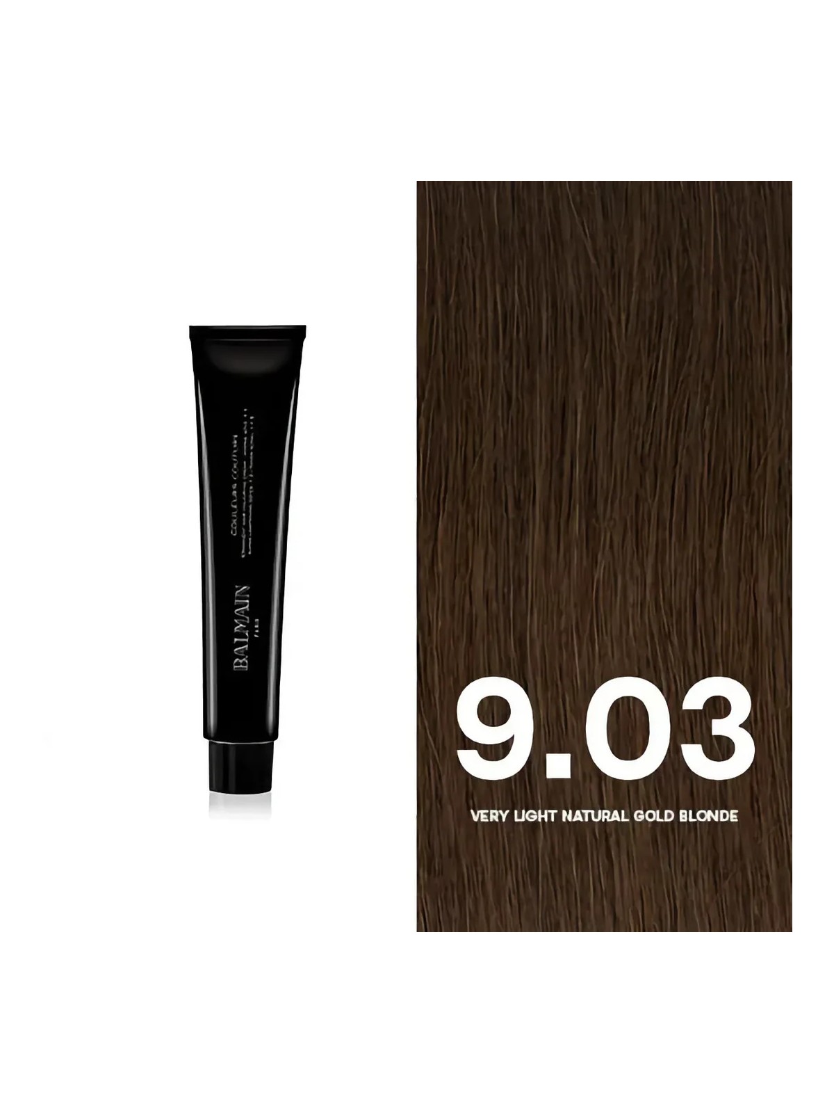 Balmain Professionnel Couleurs Couture tinta permanente per capelli 9.03 Biondo Chiarissimo Naturale Dorato 60ml