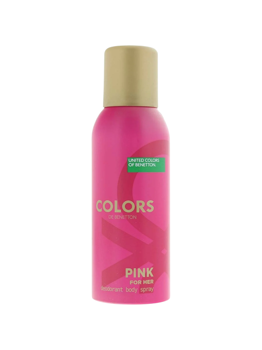Deodorante spray Benetton Colors Pink Floreale e Fruttato donna 150ml