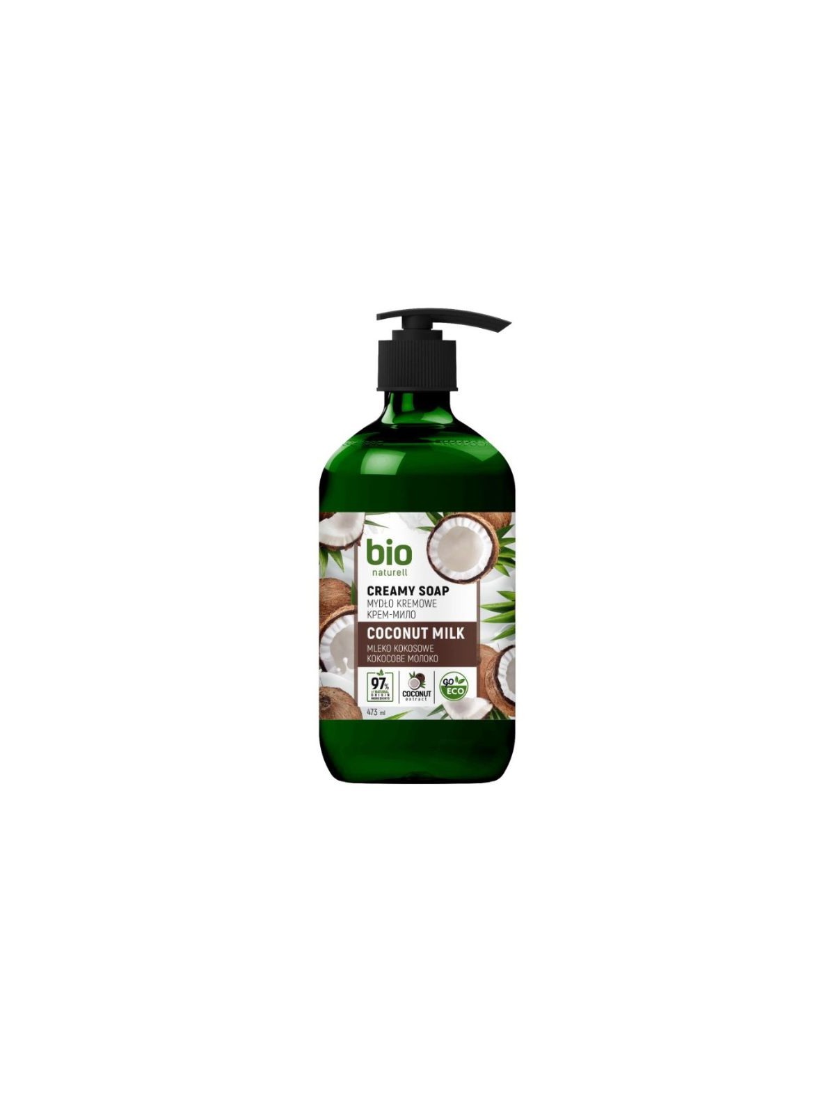 Bio Naturell Sapone liquido per le mani al latte di cocco 437ml