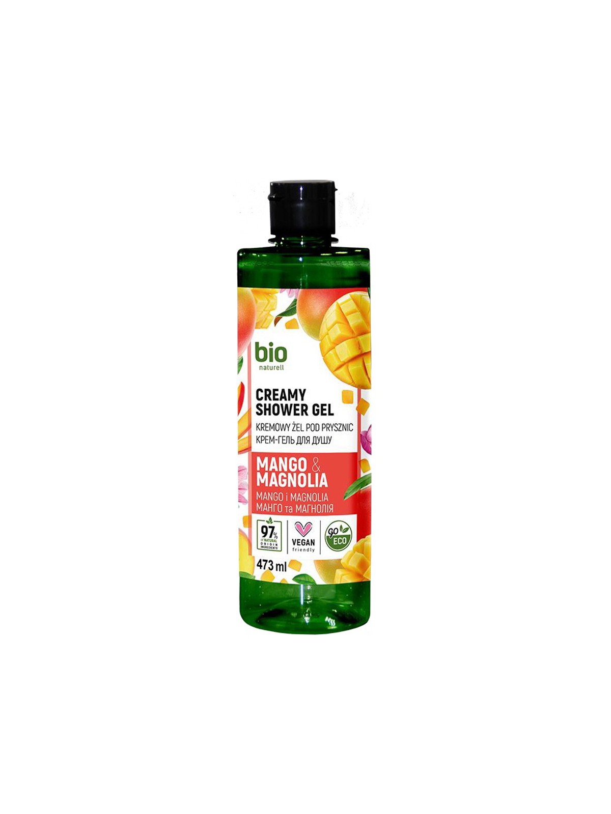 Bio Naturell Gel Doccia Mango e Magnolia per Tutti i Tipi di Pelle 437ml