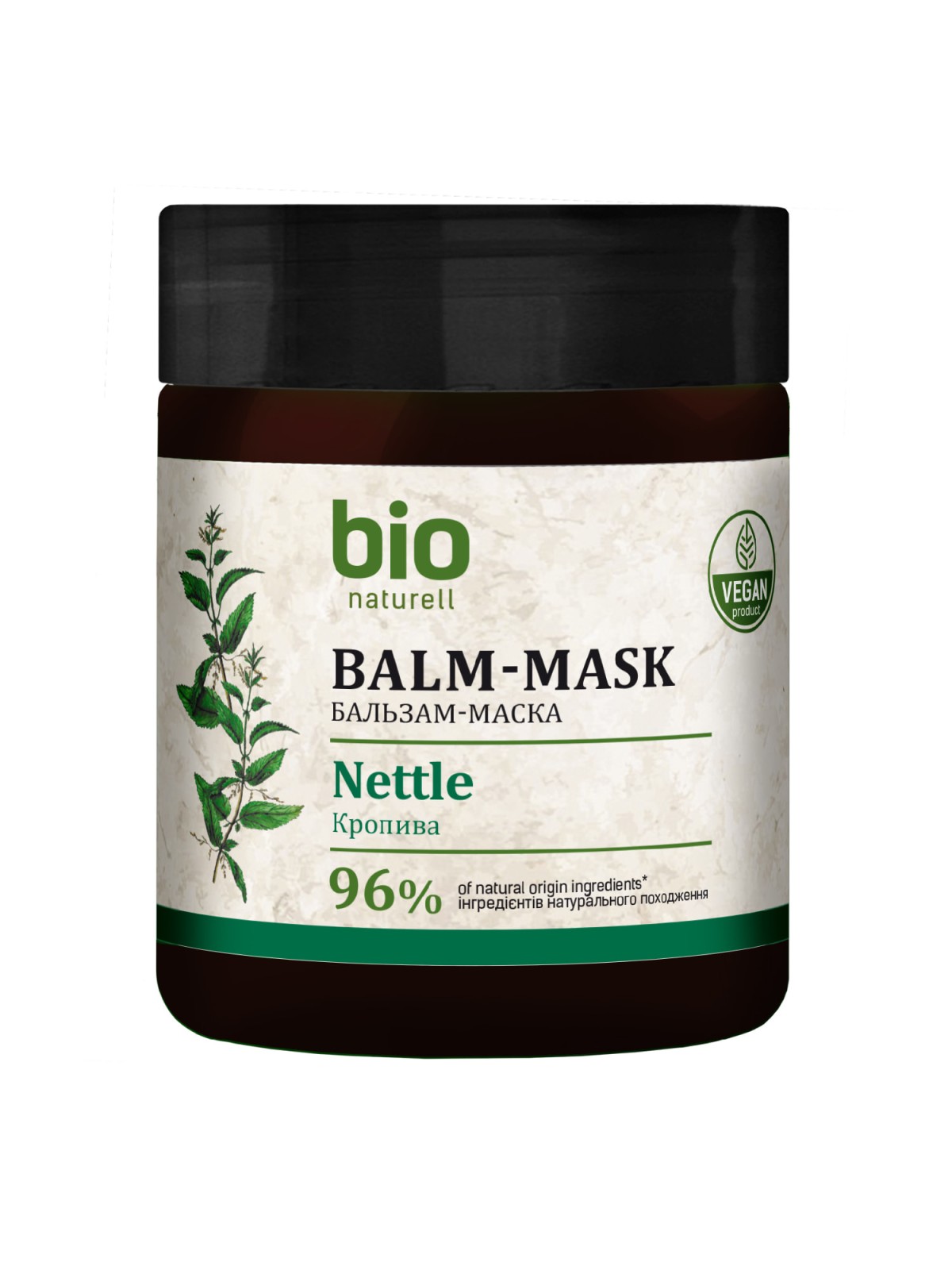 Bio Naturell Bio Naturell Maschera Crema Trattamento Capelli Ortica e Pantenolo Rigenerante 480ml