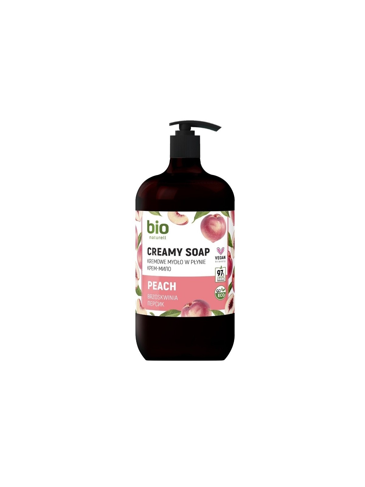 Bio Naturell Sapone liquido idratante per le mani al gusto di pesca 946ml