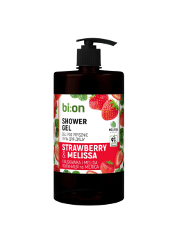 Bio Naturell Gel Doccia Fragola e Melisa per Tutti i Tipi di Pelle 946ml