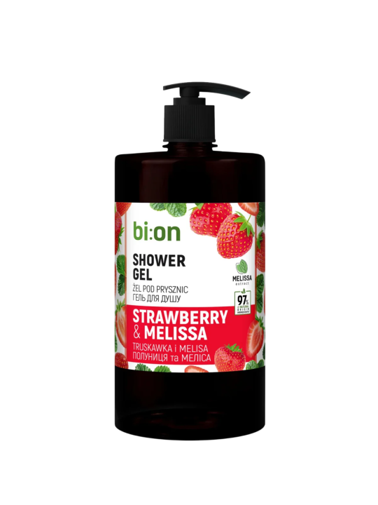 Bio Naturell Gel Doccia Fragola e Melisa per Tutti i Tipi di Pelle 946ml