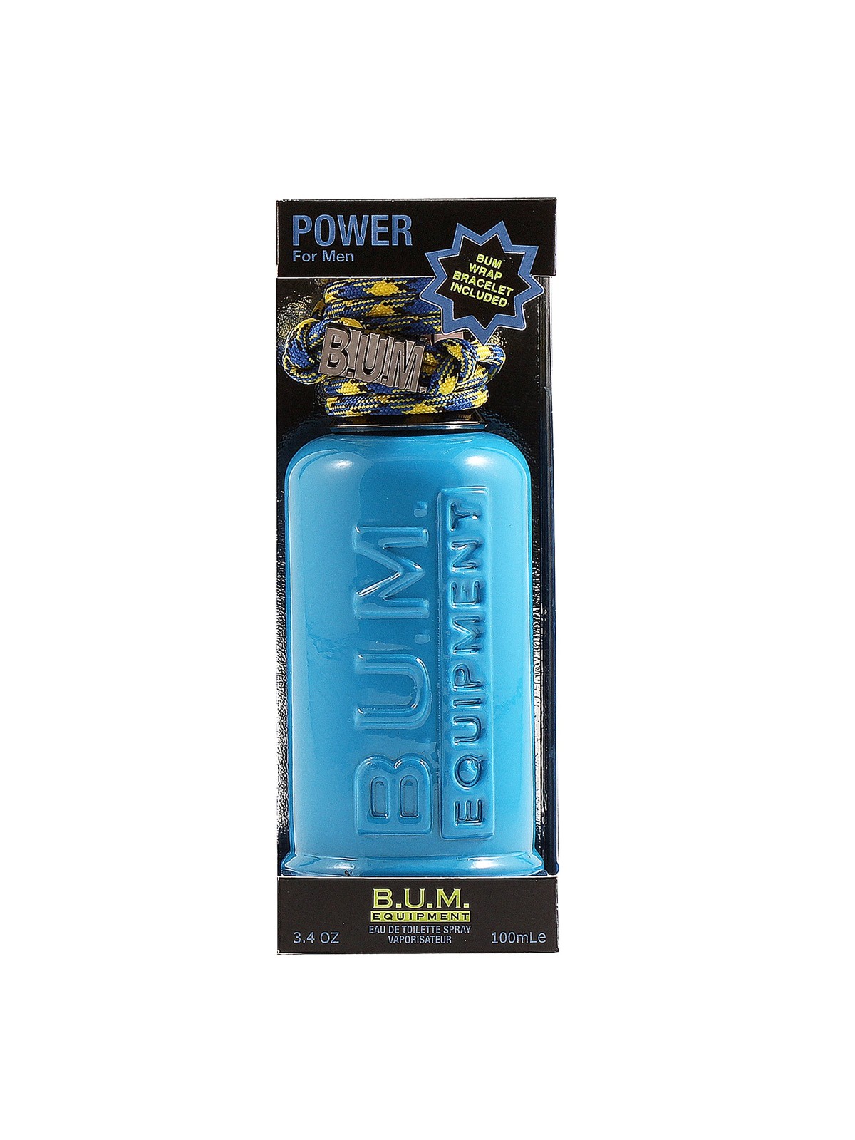 BUM Equipment Power Wrap Bracelet Eau De Toilette uomo 100ml