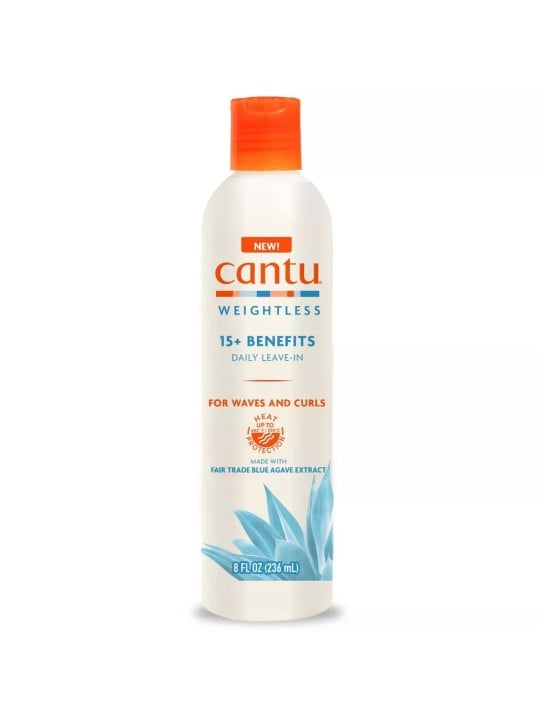 Balsamo senza risciacquo lisciante Cantu Weightless Agave Hair Leave-In Conditioner 236ml