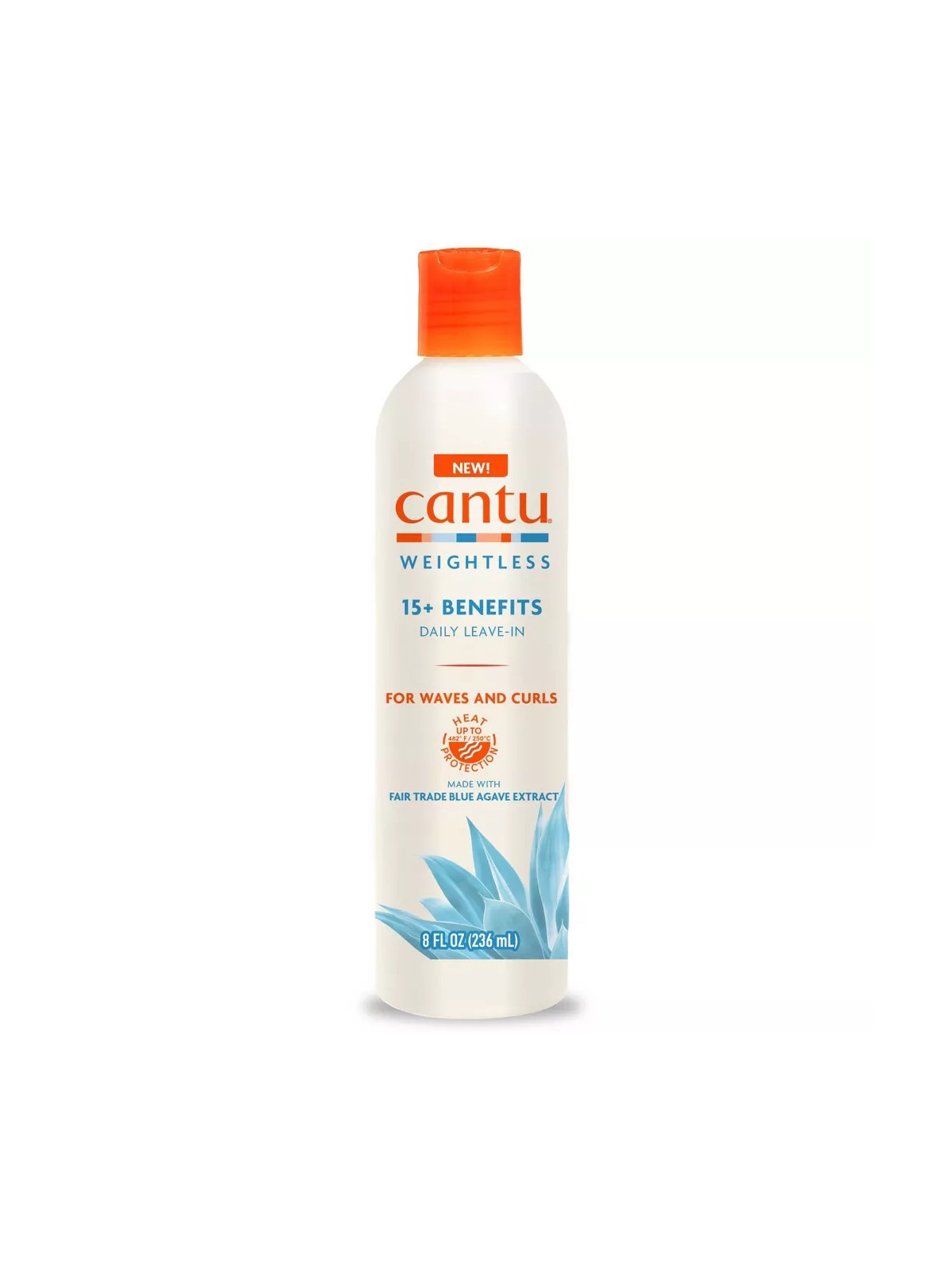 Balsamo senza risciacquo lisciante Cantu Weightless Agave Hair Leave-In Conditioner 236ml