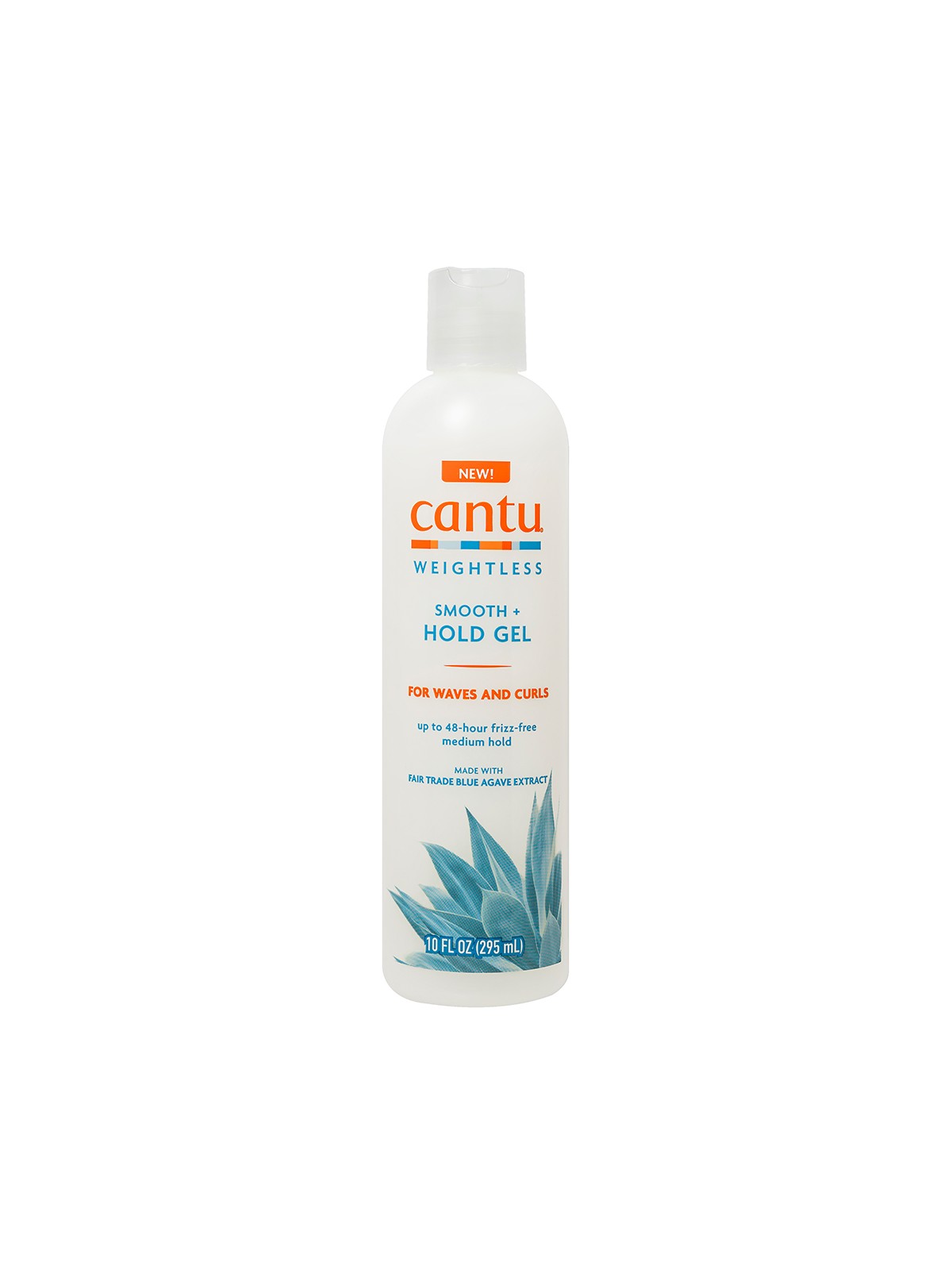 Cantu Weightless Smooth + Hold Agave Hair Styling Gel Anti-Crespo Tenuta Media 295ml