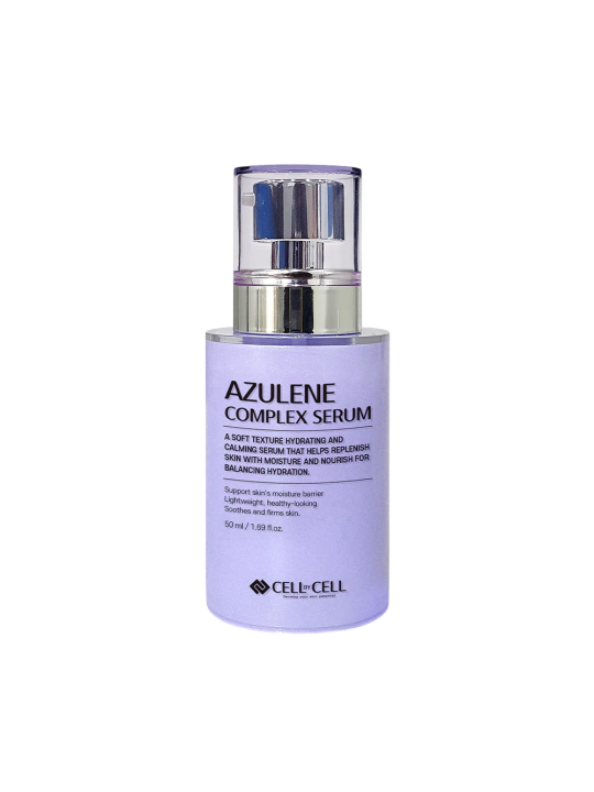 Siero viso lenitivo e rassodante all'azulene Cell By Cell 50ml