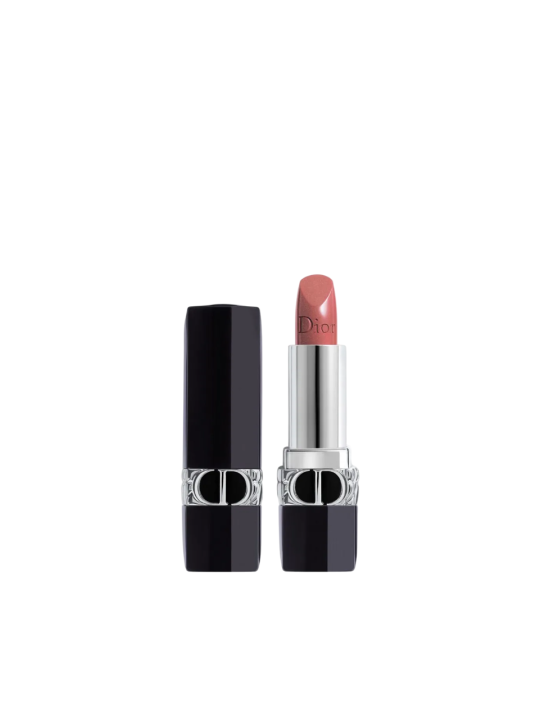 Rossetto cremoso opaco Christian Dior Couture Colour Floral 100 Nude ricaricabile da 35 g
