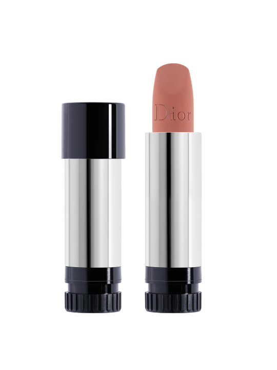 Balsamo labbra opaco Christian Dior Couture Colour Matte 100 Nude Look ricarica da 35 g