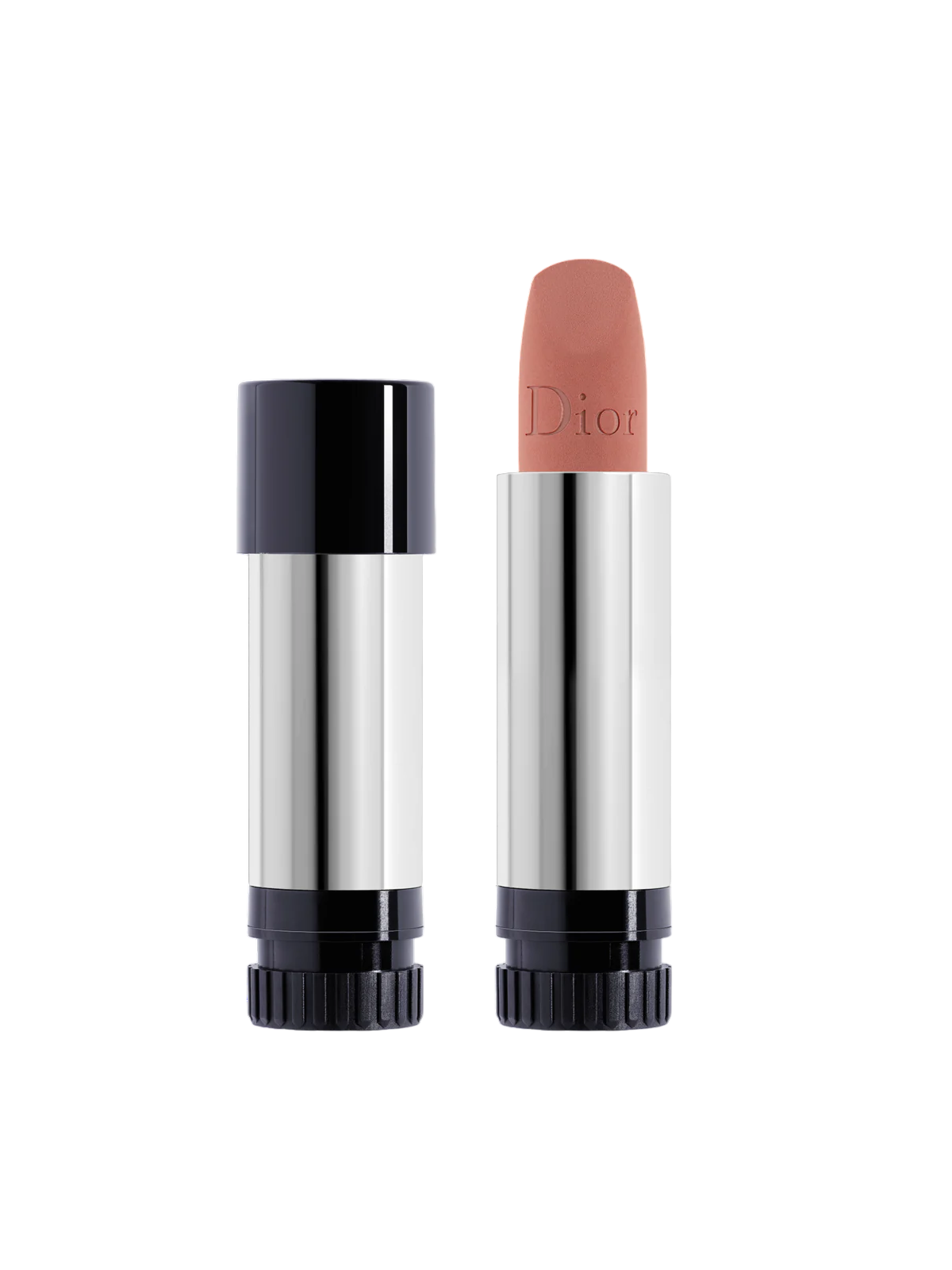 Balsamo labbra opaco Christian Dior Couture Colour Matte 100 Nude Look ricarica da 35 g