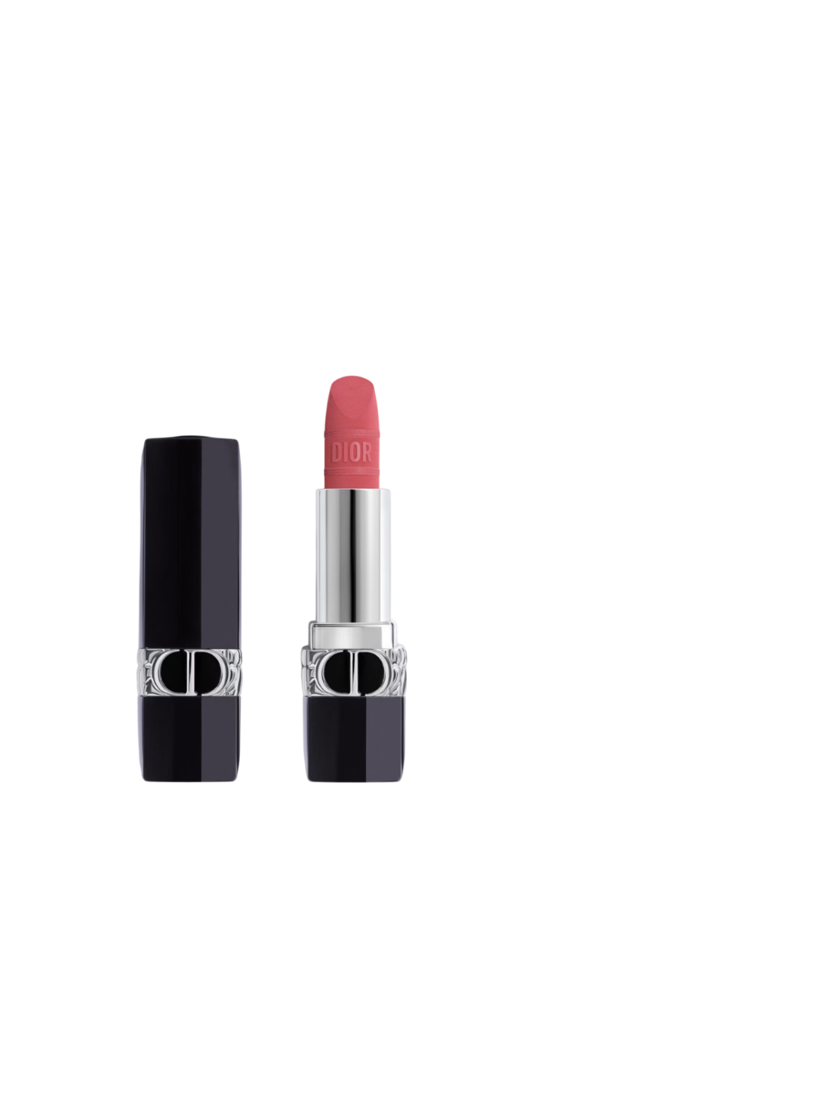 Rossetto cremoso opaco Christian Dior Rouge Satin Matte tonalità 564 Pink Leopard 35 g.