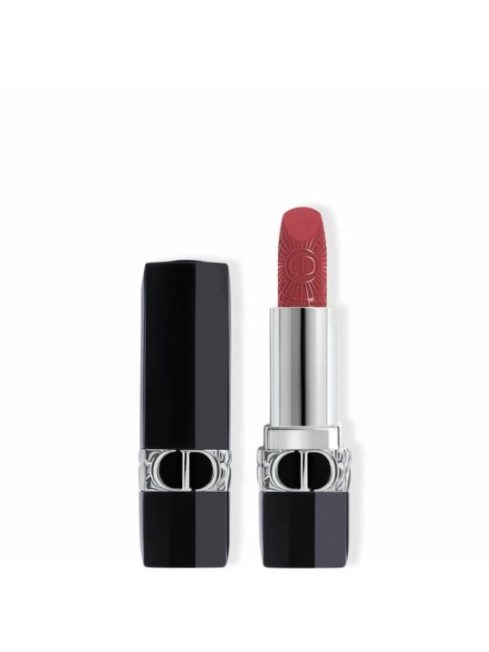 Rossetto cremoso Christian Dior Rouge Satin Finish 674 Midnight Rose Velvet 35 g