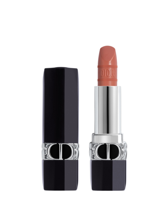 Rossetto cremoso Christian Dior Rouge Satin Finish tonalità Nude Fauve 35 g