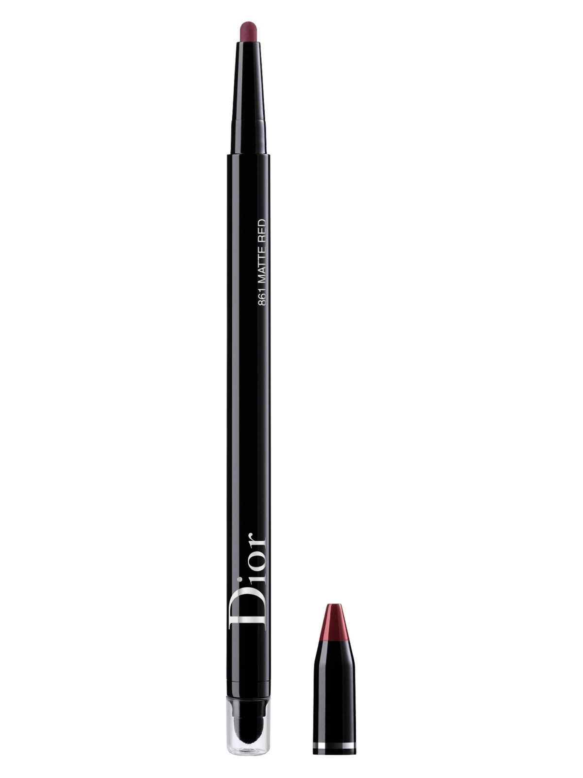 Christian Dior Diorshow On Stage Eyeliner Kohl a doppia punta impermeabile 861 Rosso opaco 12 g