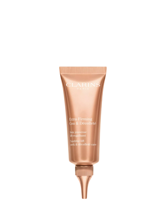 Clarins Crema Lifting Mattina e Notte con Estratti Vegetali Extra-Rassodanti per Collo e Décolleté 75ml