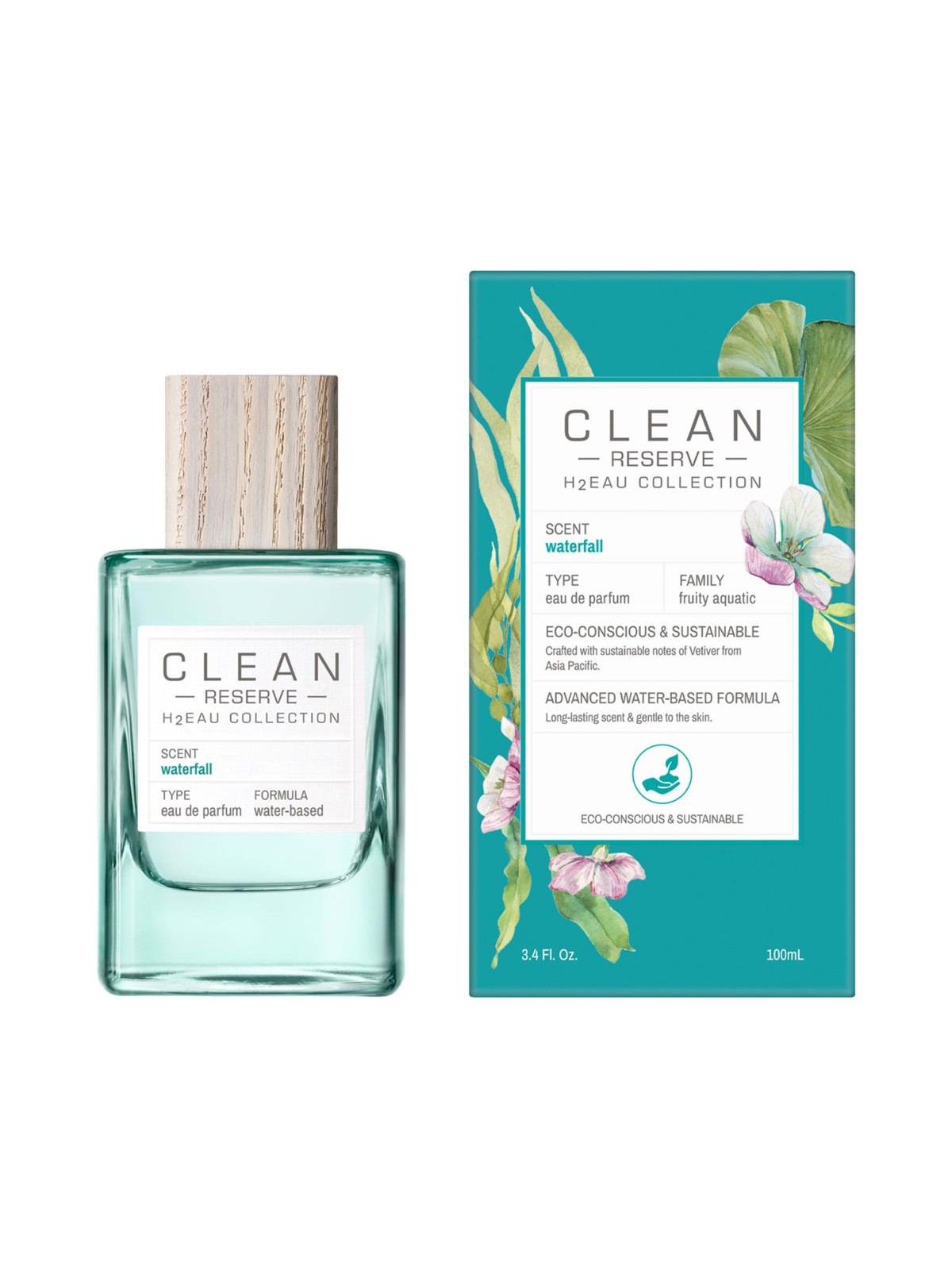Clean H2Eau Waterfall Eau De Parfum unisex 100ml