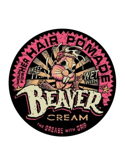 Pomata per capelli Cock Grease Beaver Cream Keep It Wet finitura lucida 50 g