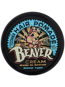 Pomata per capelli Cock Grease Beaver Cream tipo acqua finitura lucida tenuta da leggera a media 50 g