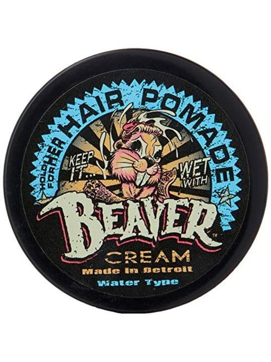 Pomata per capelli Cock Grease Beaver Cream tipo acqua finitura lucida tenuta da leggera a media 50 g