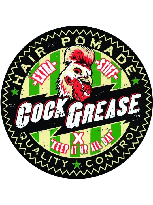 Pomata per capelli Cock Grease Extra Slick No X finitura lucida tenuta extra forte 100 g