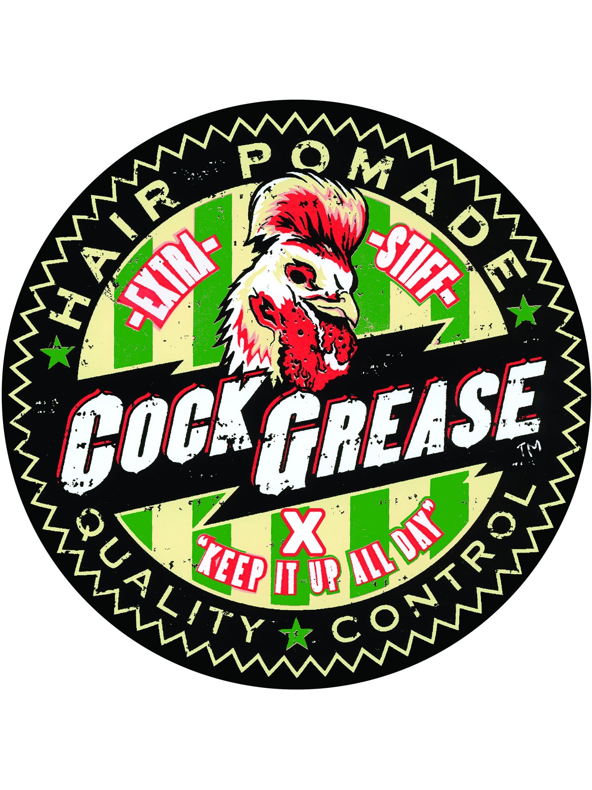 Pomata per capelli Cock Grease Extra Slick No X finitura lucida tenuta extra forte 100 g