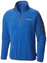 Columbia Titan Pass 1.0 Half Zip Sports Men Synthetic Pullover Super Blue XXL
