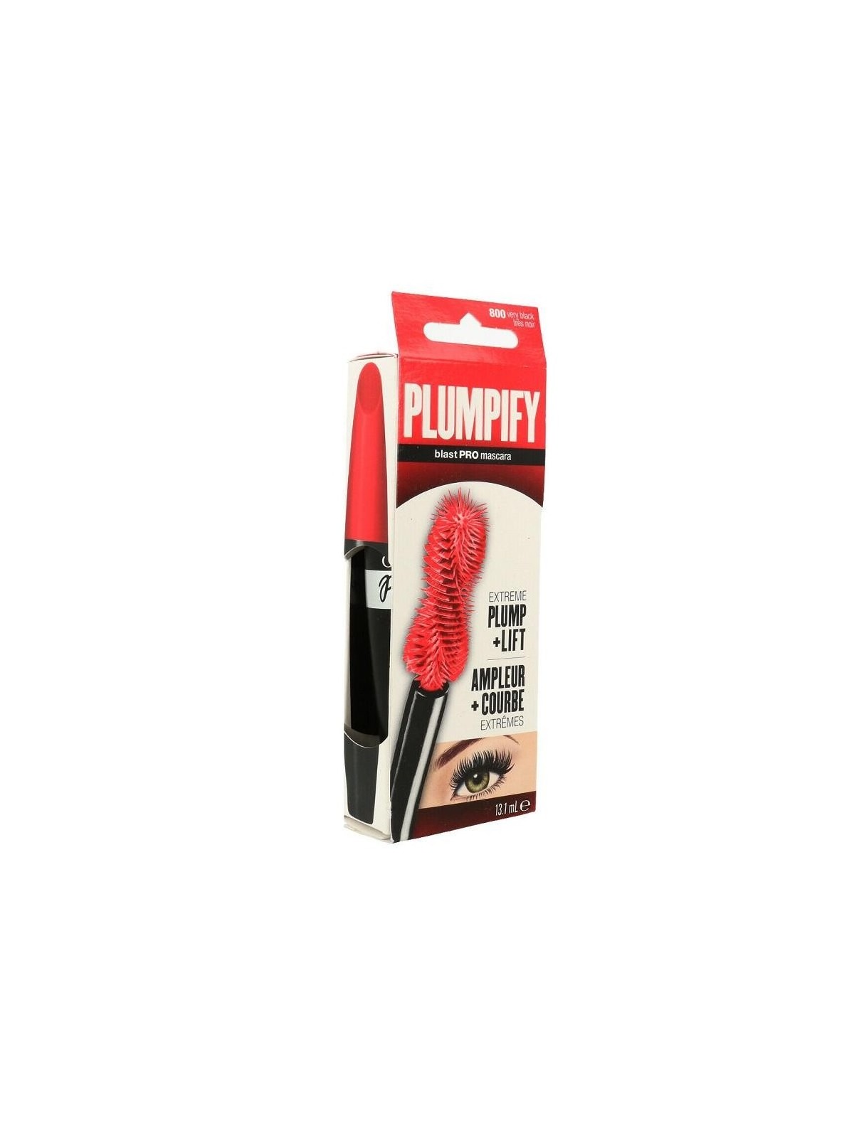 Mascara volumizzante Covergirl Plumpify Lifting Nero Marrone 131ml