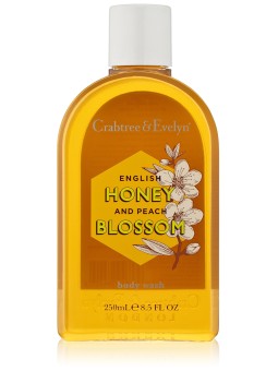 Bagnoschiuma idratante al miele e fiori di pesco di Crabtree & Evelyn 250ml
