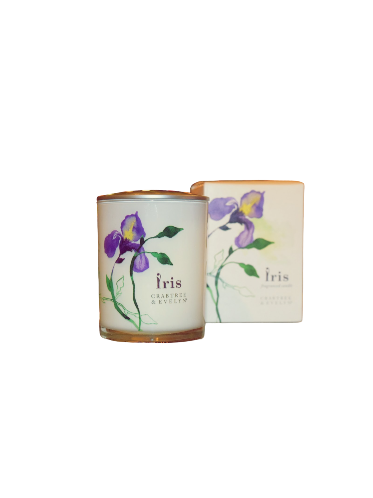 Candela profumata all'iris Crabtree & Evelyn 200 g