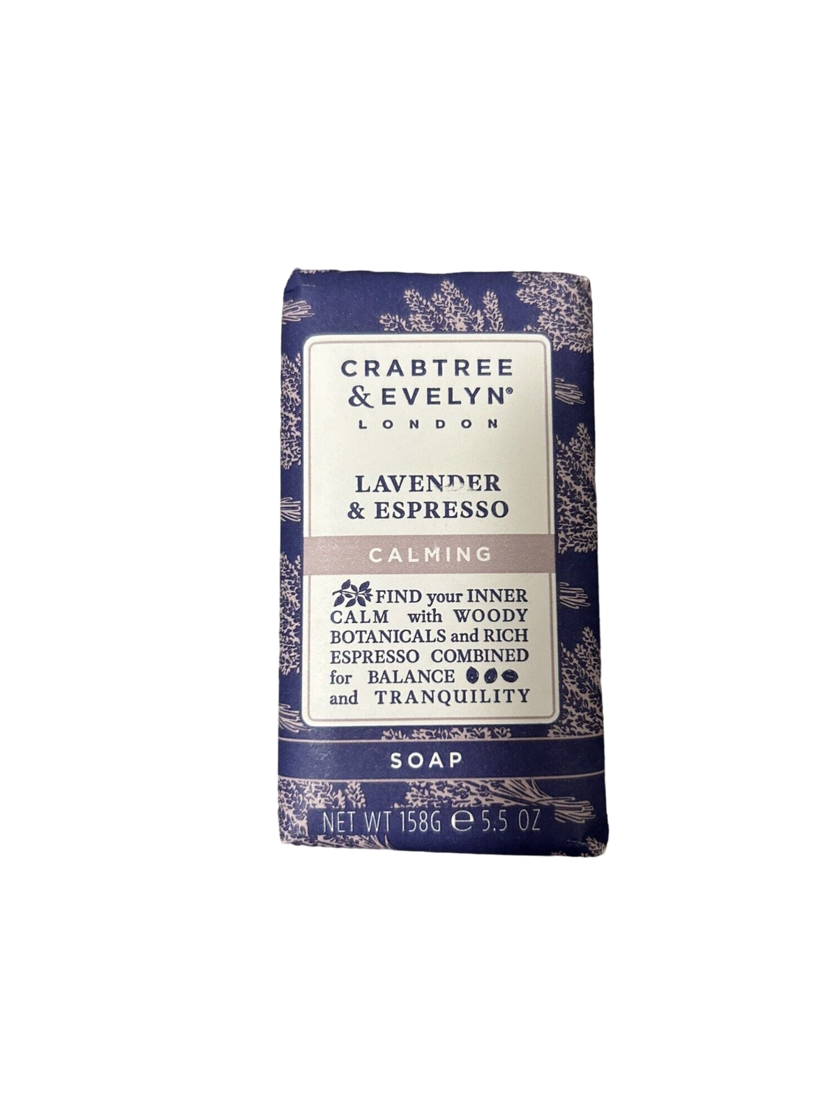 Saponetta lenitiva Crabtree & Evelyn Lavanda ed Espresso 158 g