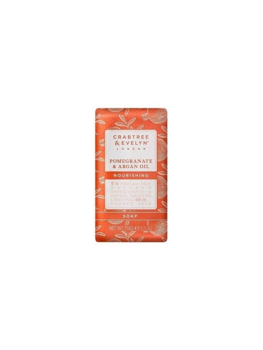 Saponetta nutriente Crabtree & Evelyn al melograno e olio di argan 158 g