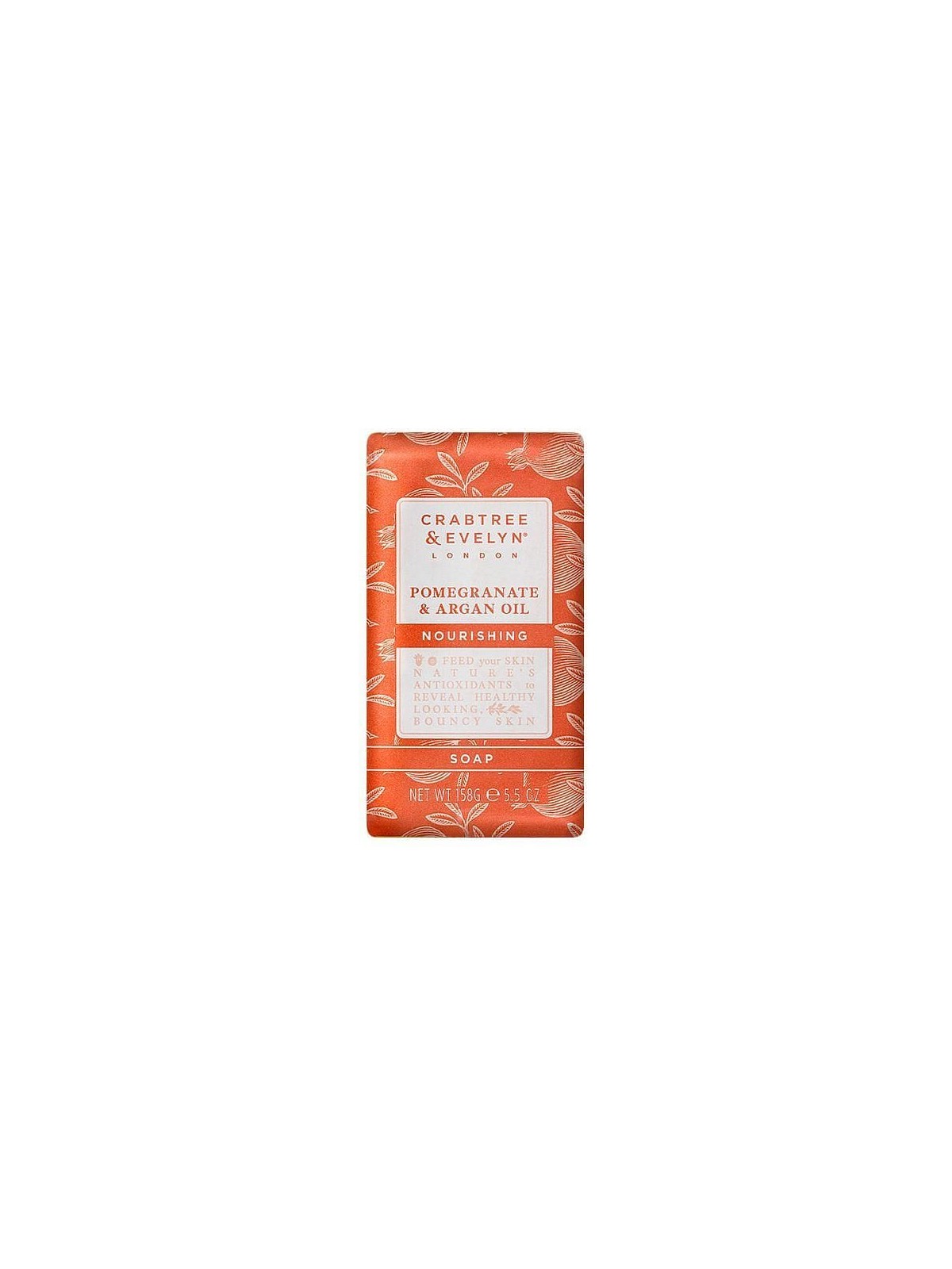 Saponetta nutriente Crabtree & Evelyn al melograno e olio di argan 158 g